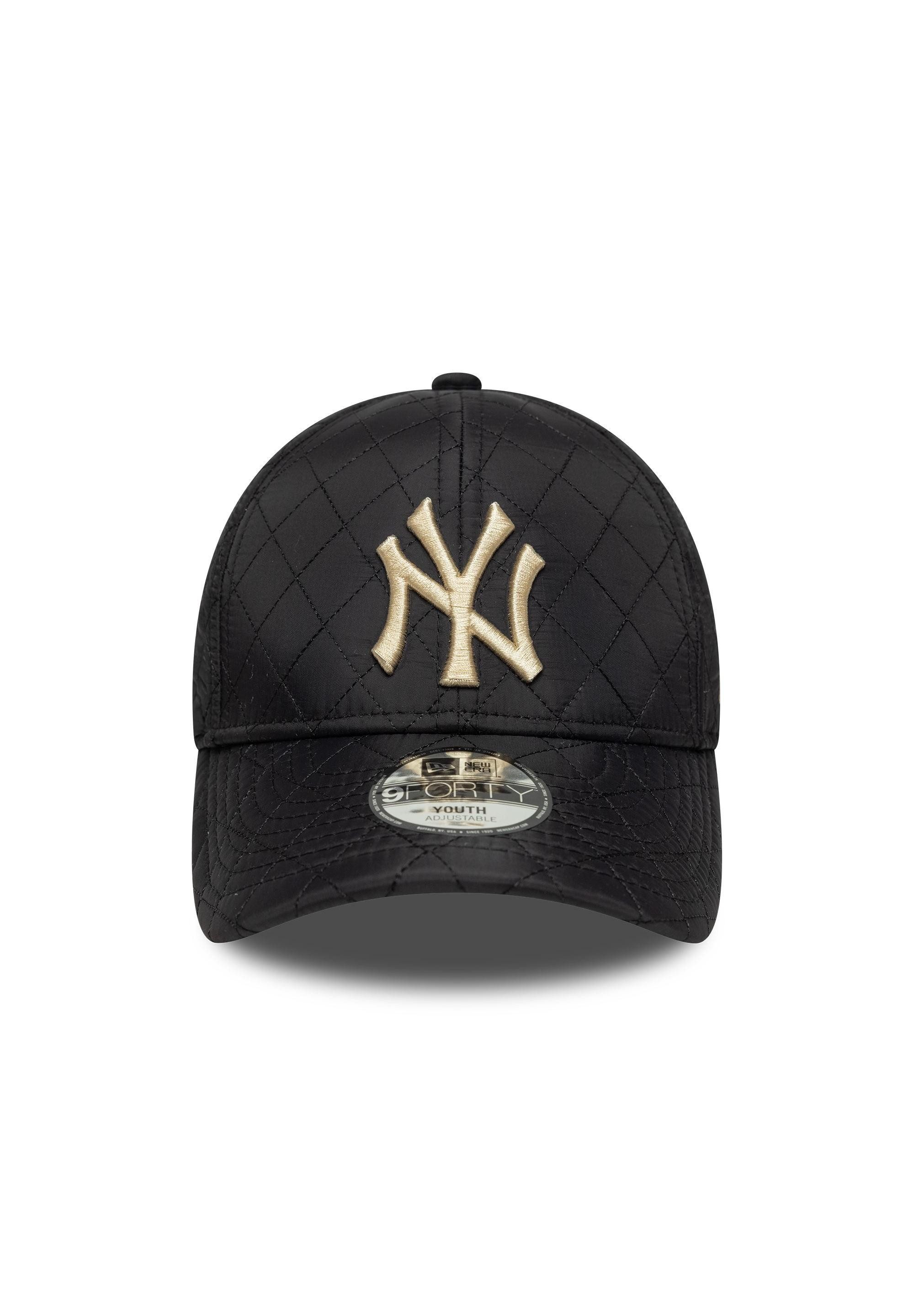 New Era Baseball Cap New York Yankees Quilted 9Forty Kids Strapback Cap New Era Schwarz (1-St)