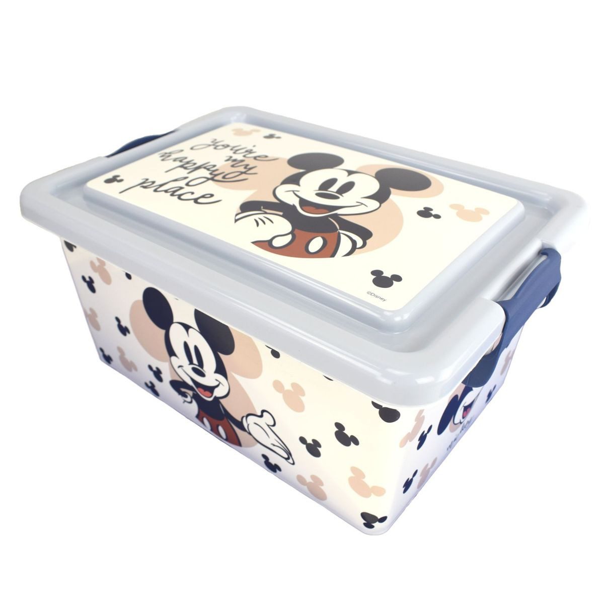 Stor Stapelbox Spielzeugkiste Disney Minnie Mickey Mouse Stapelbox Aufbewahrungsbox (1 St), stapelbar, mit Deckel