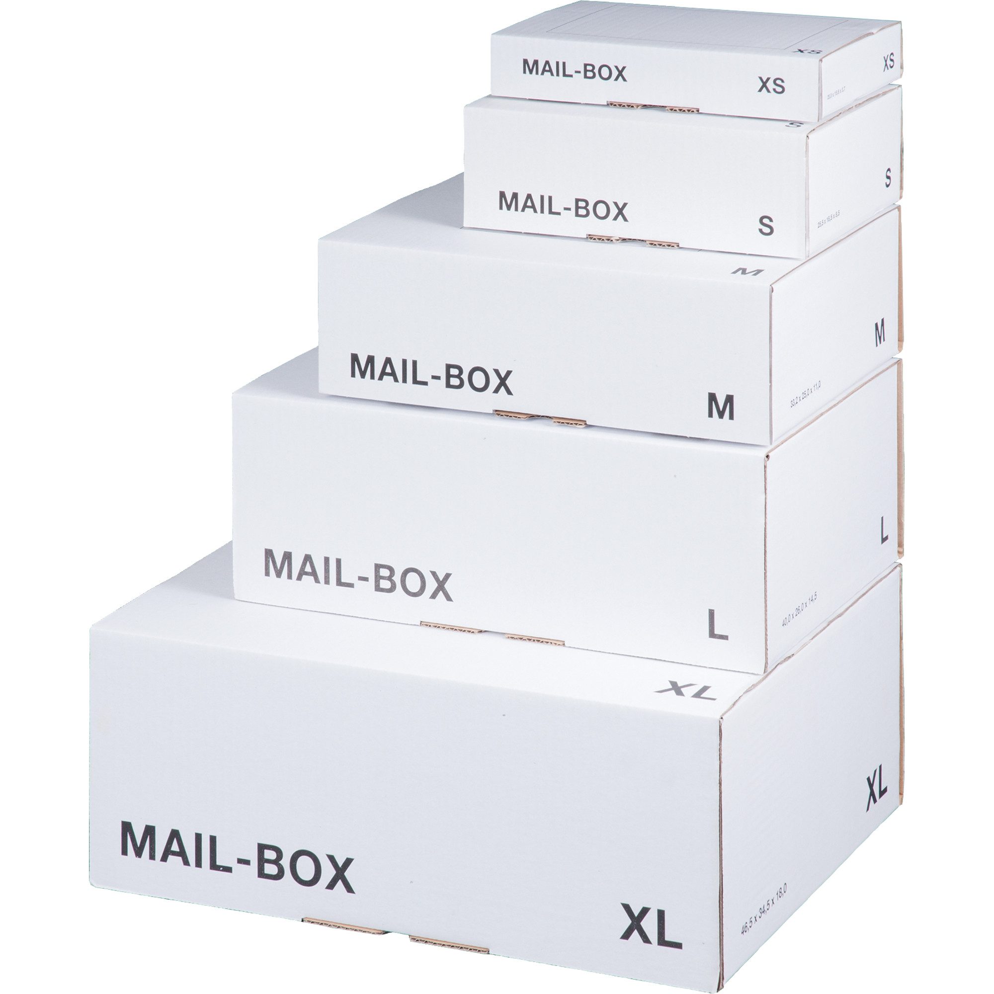 Smartbox Pro Versandkarton Versandkarton 00069075 weiß 395x248x141mm 20 Stück