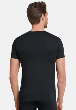 Schiesser Unterhemd 2er Pack Long Life Cotton (Spar-Set, 2-St) Unterhemd / Shirt Kurzarm - Baumwolle -
