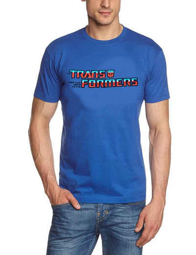 Transformers Print-Shirt TRANSFORMERS T-Shirt blau Autobot Logo S M L XL XXL