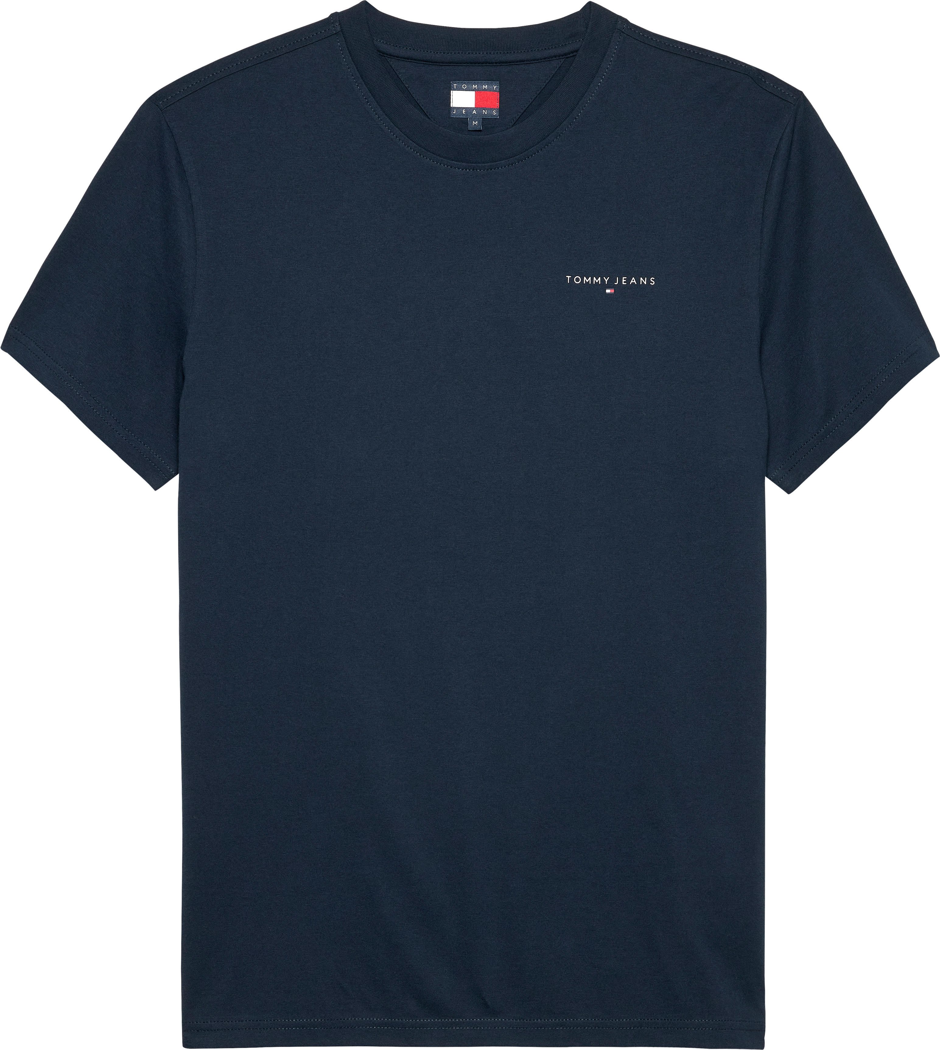 Tommy Jeans T-Shirt TJM SLIM LINEAR CHEST TEE EXT Mit Rundhalsausschnitt