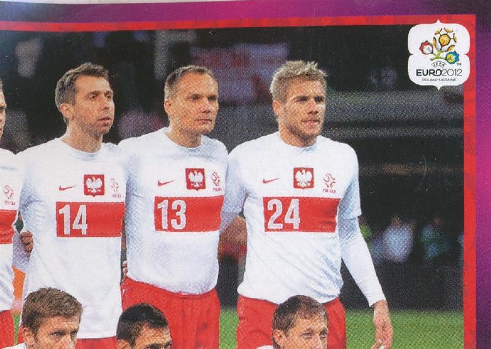 Panini Sammelkarte Panini EM 2012 deutsche Version - Sticker 52 - Team-Polen