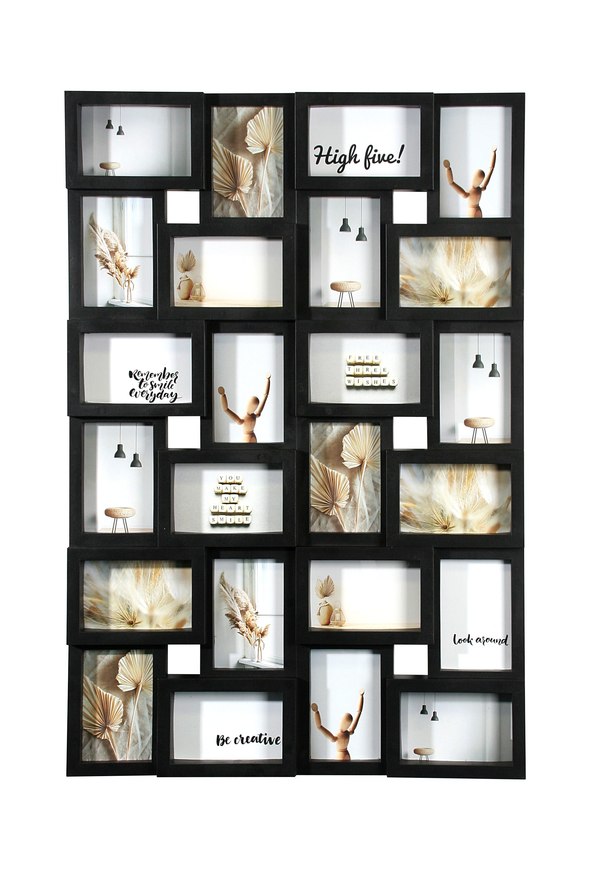 Wackadoo Living Bilderrahmen Collage Collage Fotorahmen, günstig online kaufen