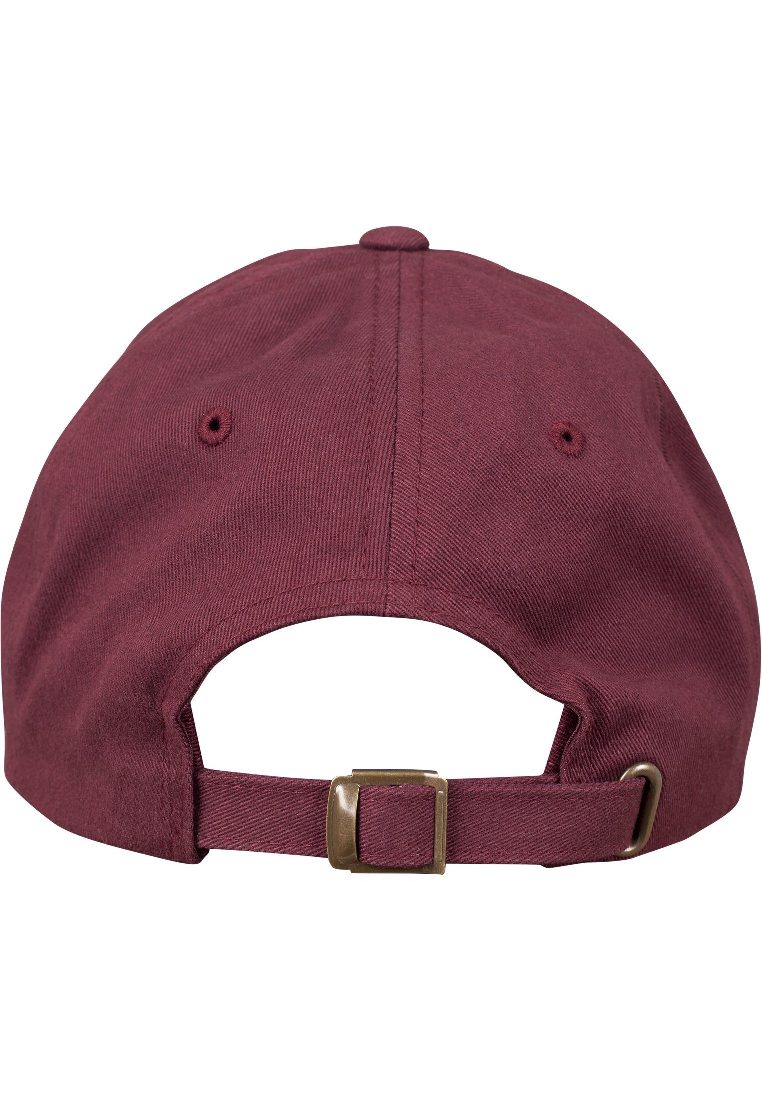 Flexfit Flex Cap Accessoires Peached Dad Twill Cap Cotton maroon