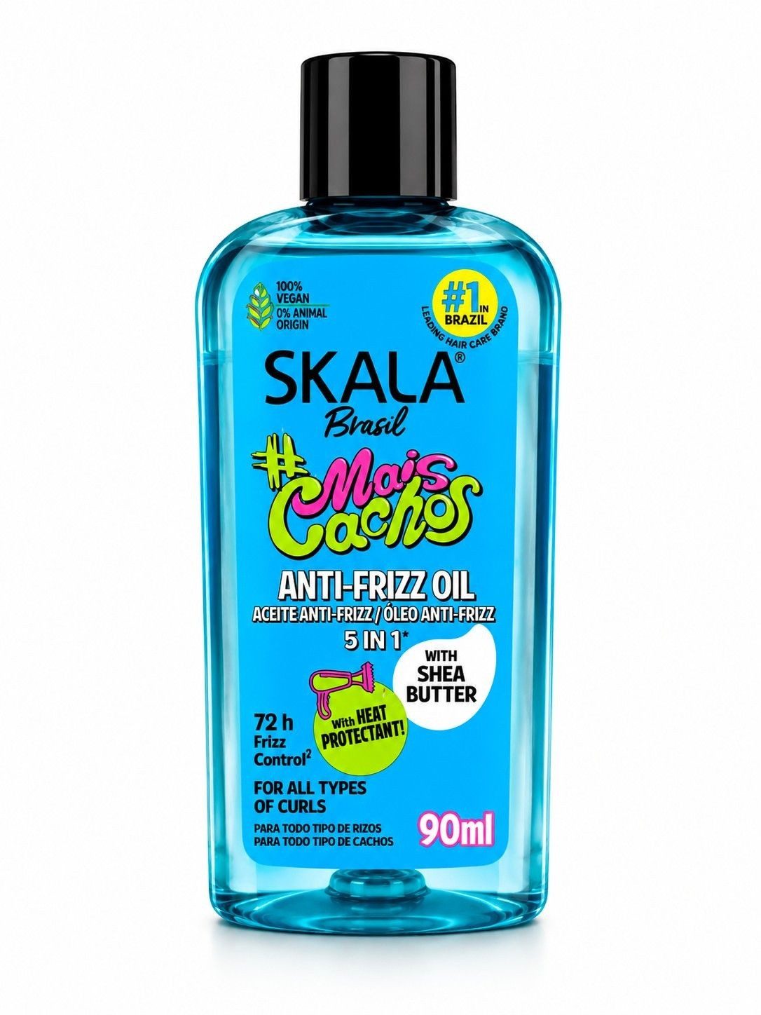 Skala Haaröl Skala Brasil Mais Cachos Anti Frizz Oil 90ml