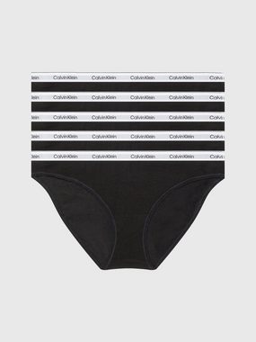 Calvin Klein Underwear Bikinislip 5 PACK BIKINI (LOW-RISE) (Packung, 5-St., 5er-Pack) mit Logobund