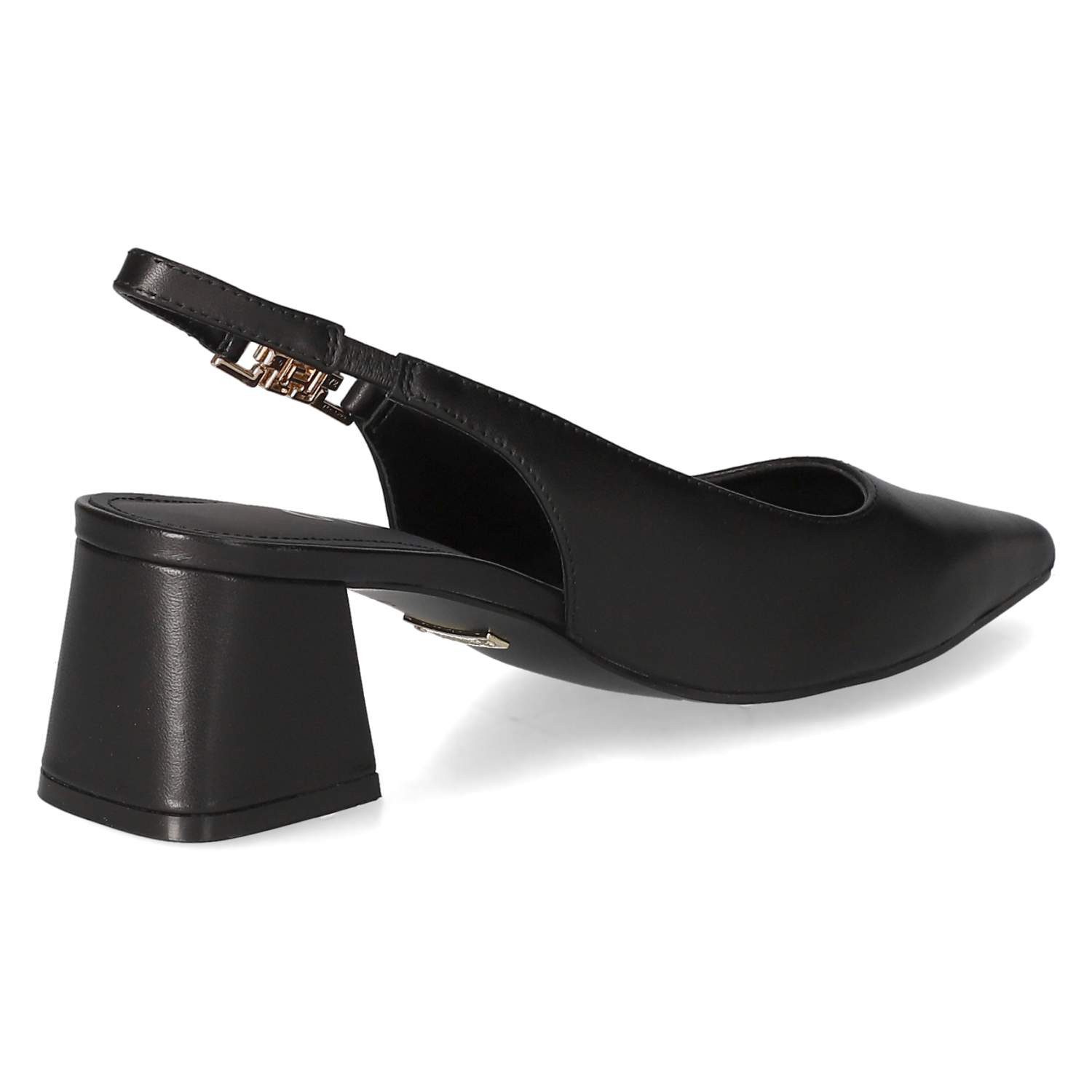 Guess Guess FLPZA3LEA05BLACK Damen Glattleder schwarz Slingpumps
