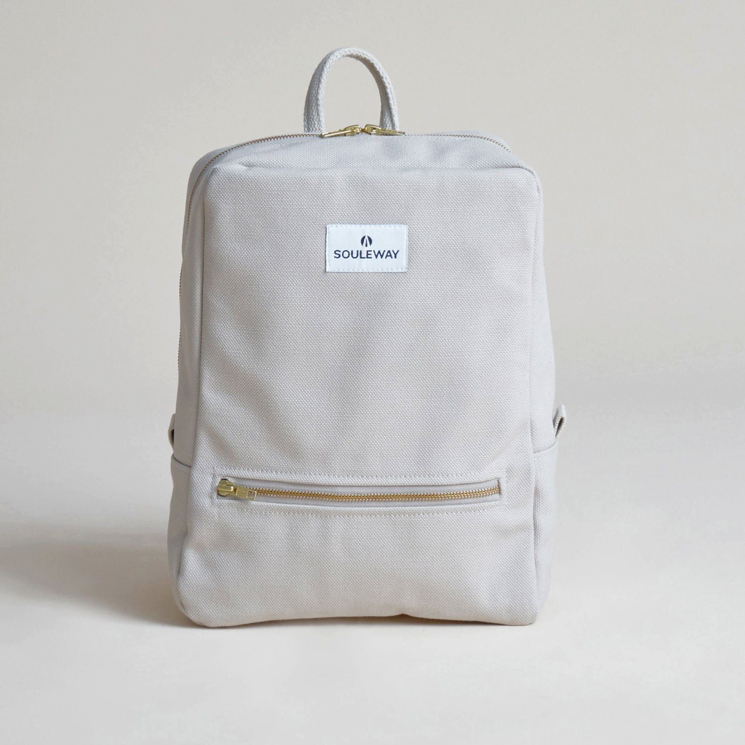 Souleway Cityrucksack Daypack, vegan, für Damen und Herren in verschiedenen Farben, Handgepäck, hergestellt in Deutschland, wasserabweisend