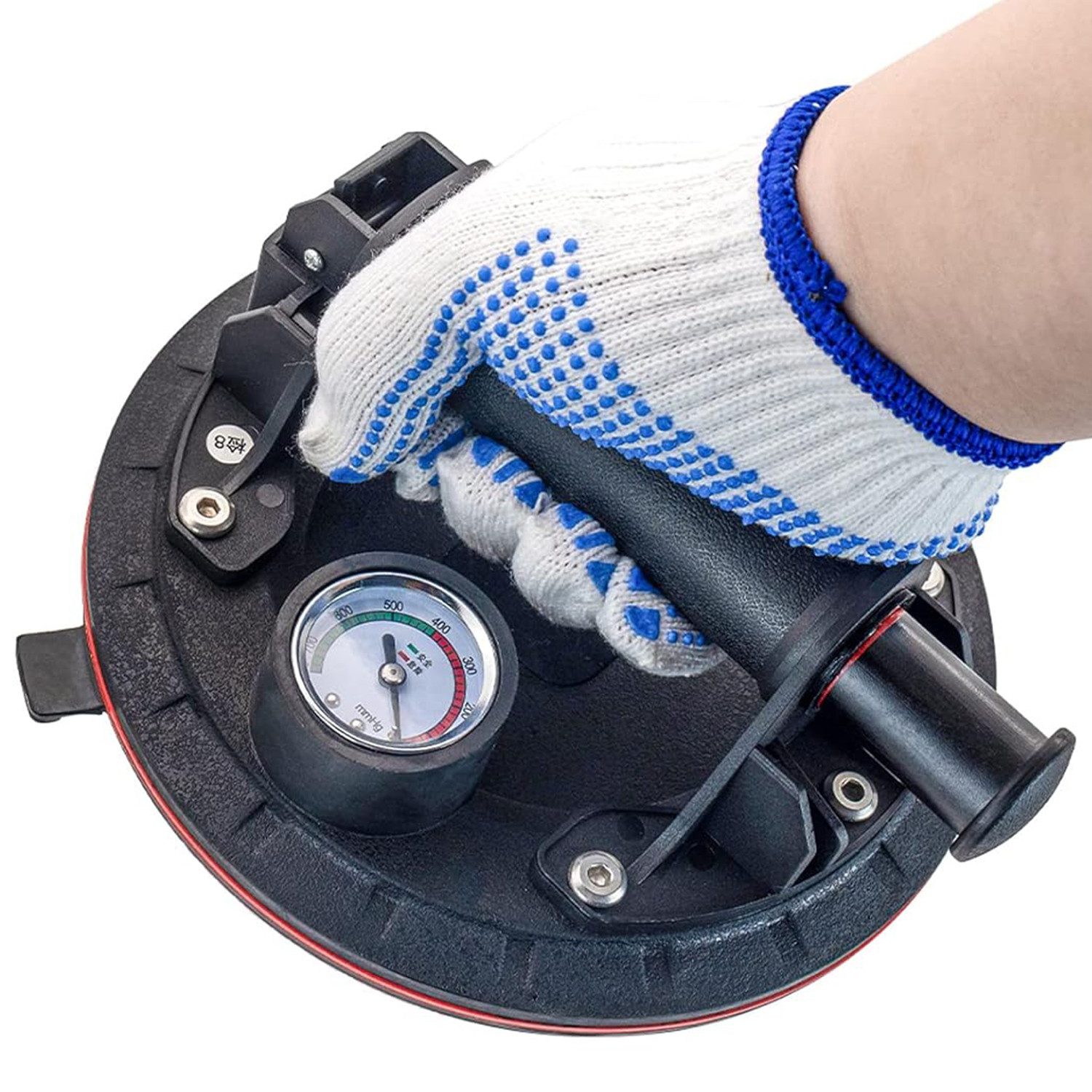 Refined Living Plattenheber 8" Glassauger Saugheber mit Druckanzeige Fliese günstig online kaufen