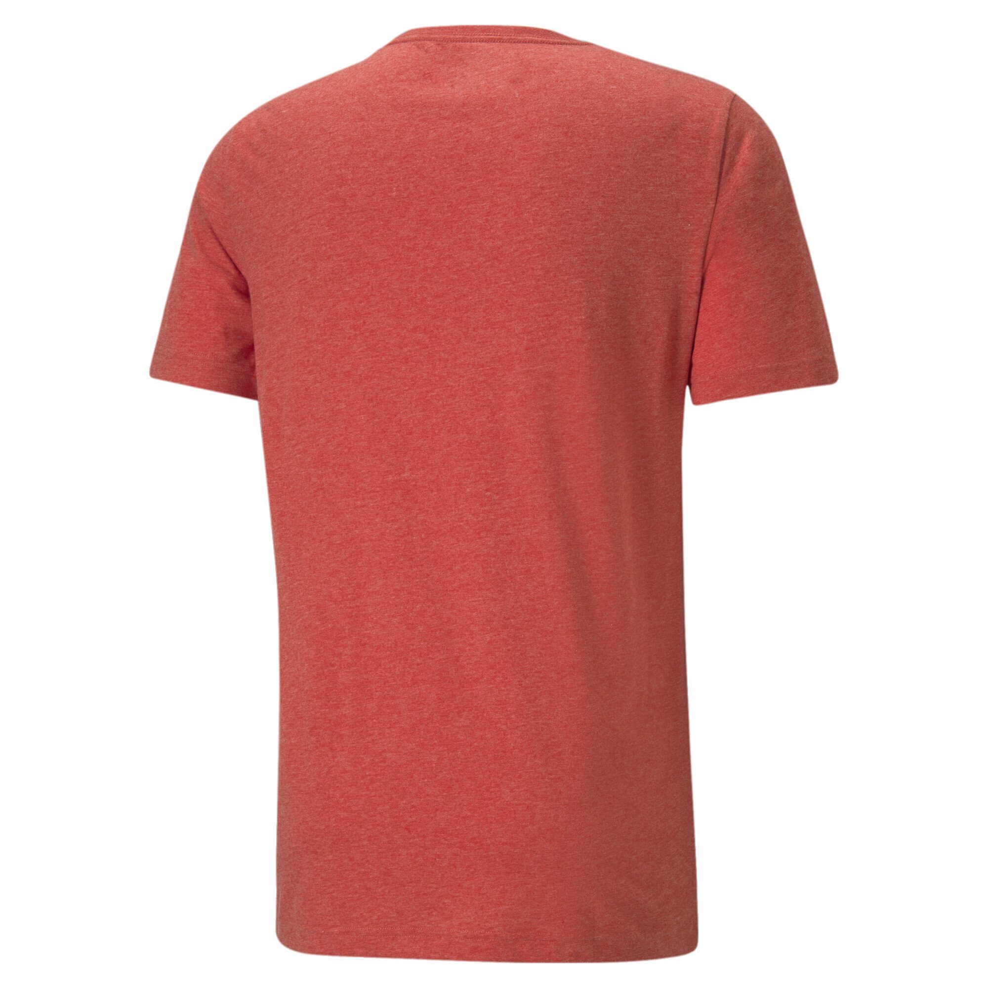 Red High PUMA Risk Heather Herren T-Shirt T-Shirt Essentials