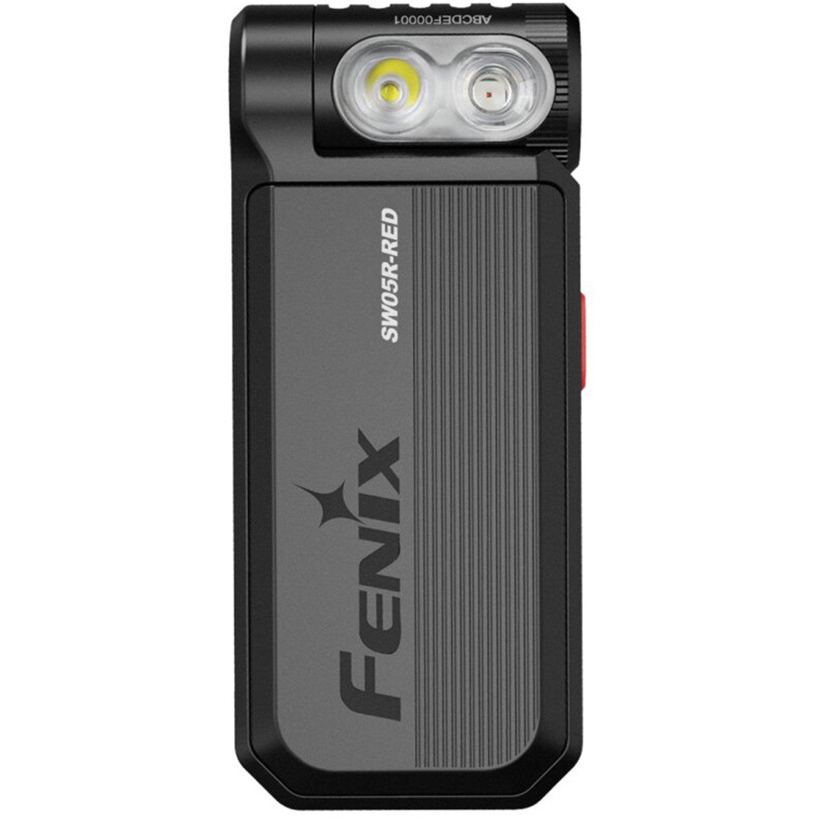 Fenix LED Taschenlampe SW05R-RED 150 Lumen - LED-Taschenlampe mit Clip Schwarz
