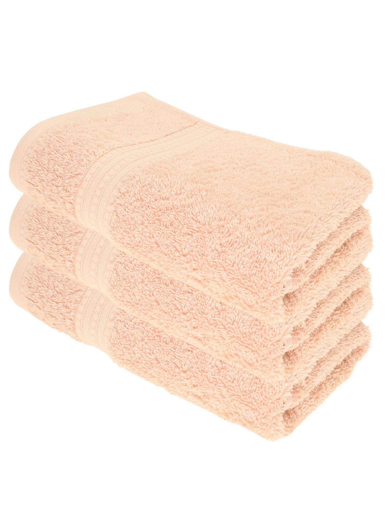 Julie Julsen Handtücher 3-Handtücher-Pastell Rosa, Bio-Baumwolle günstig online kaufen