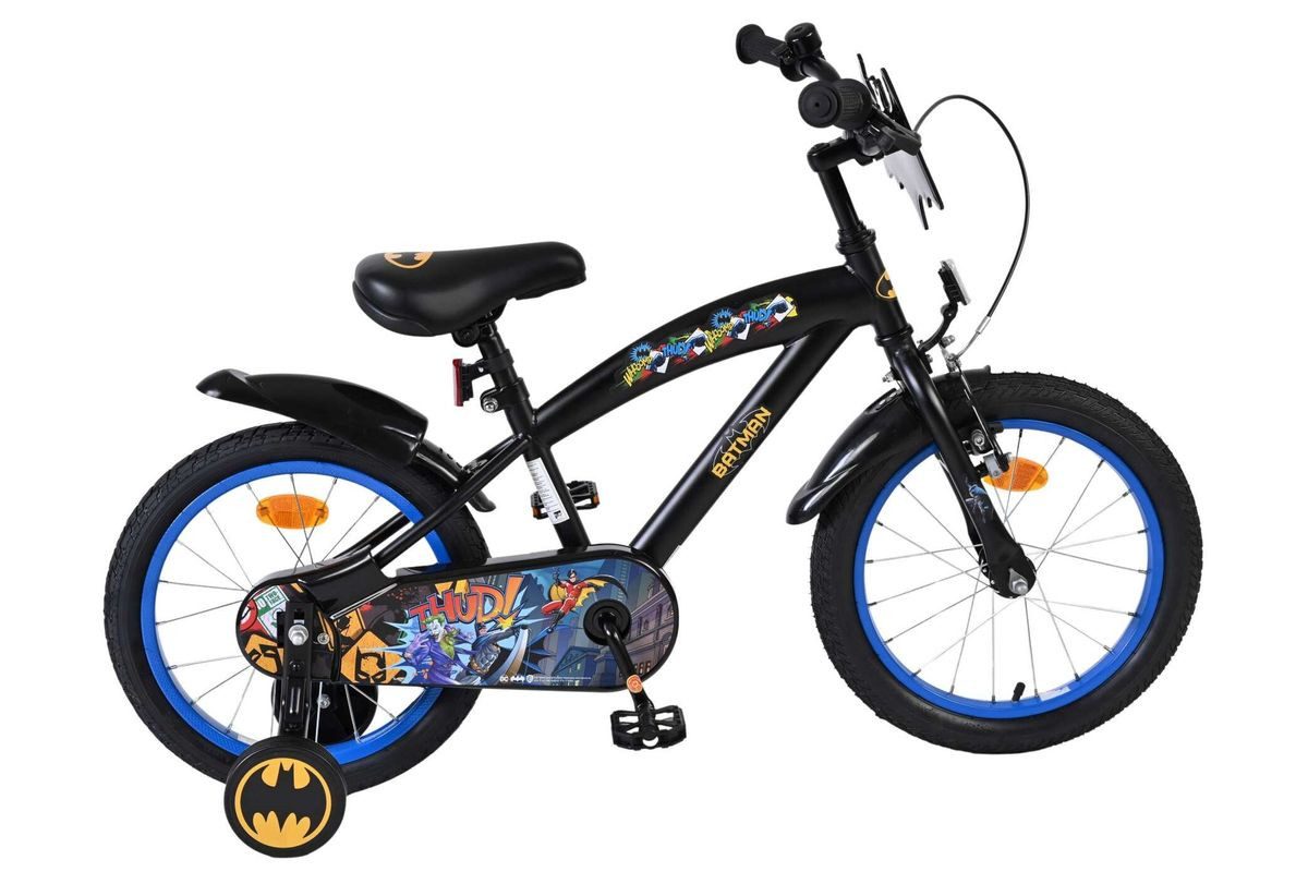 Kinderfahrrad 16" 16 Zoll Kinder Jungen Fahrrad Rad Bike Kinderrad Batman 20588-CB16