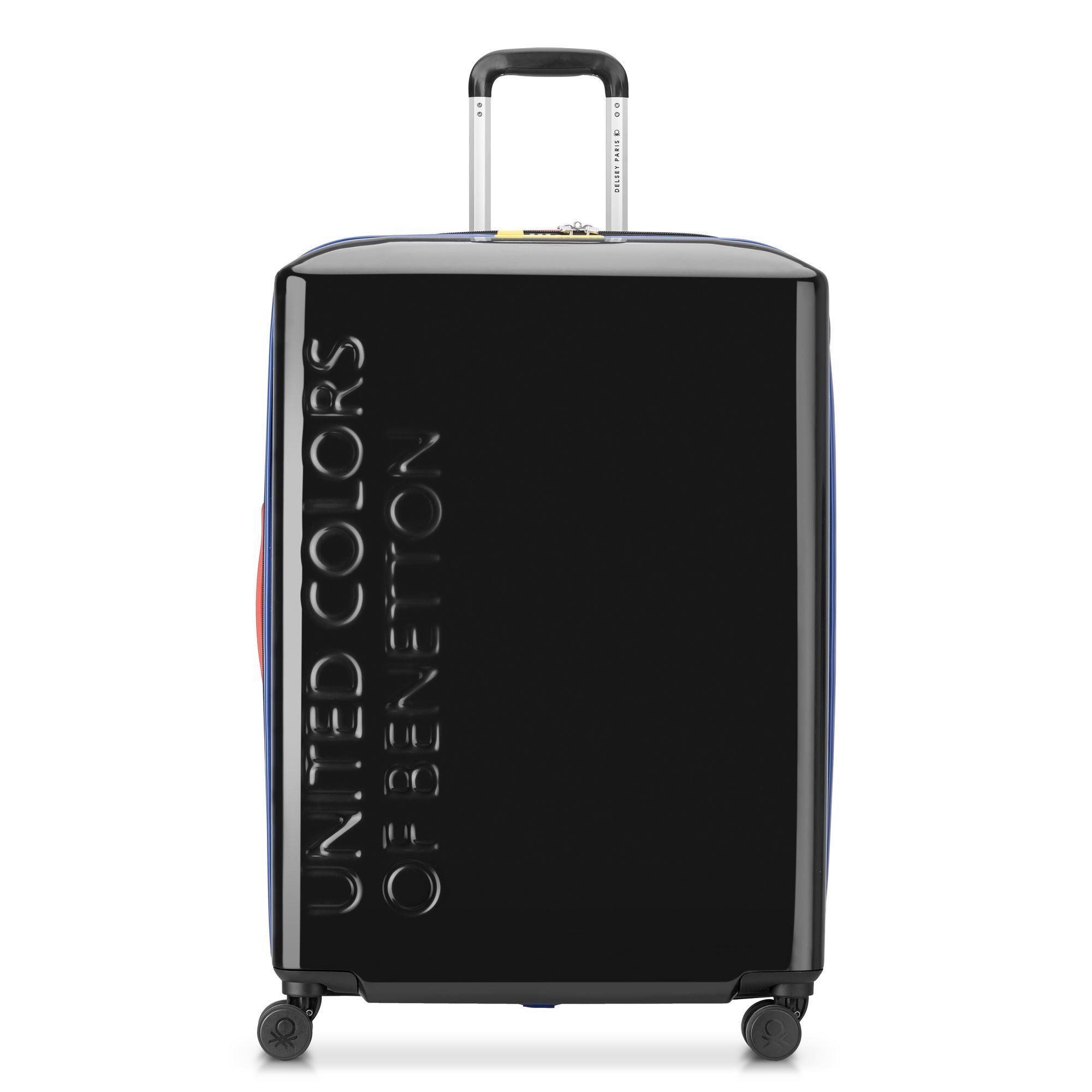 Delsey Paris Handgepäck-Trolley Delsey Paris x United Colors of Benetton, 4 Rollen, ABS