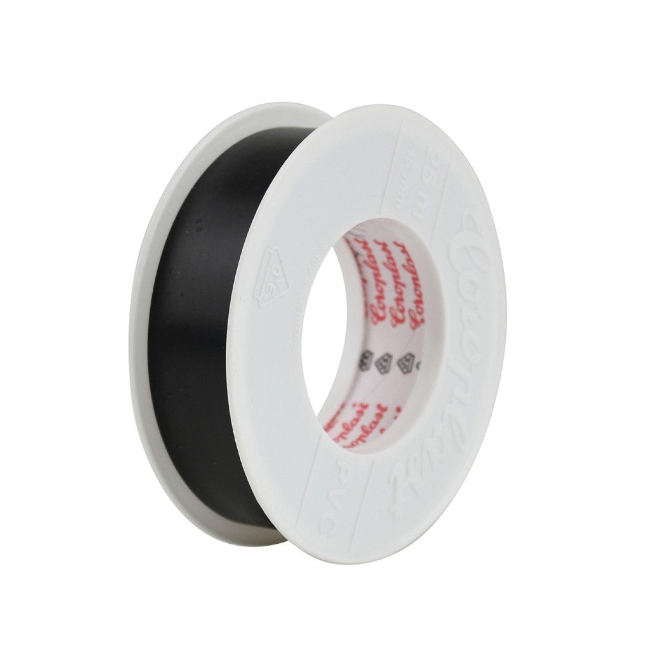 LAS Isolierband COROPLAST PVC-Isolierband 0,15x25mm 25m scharz