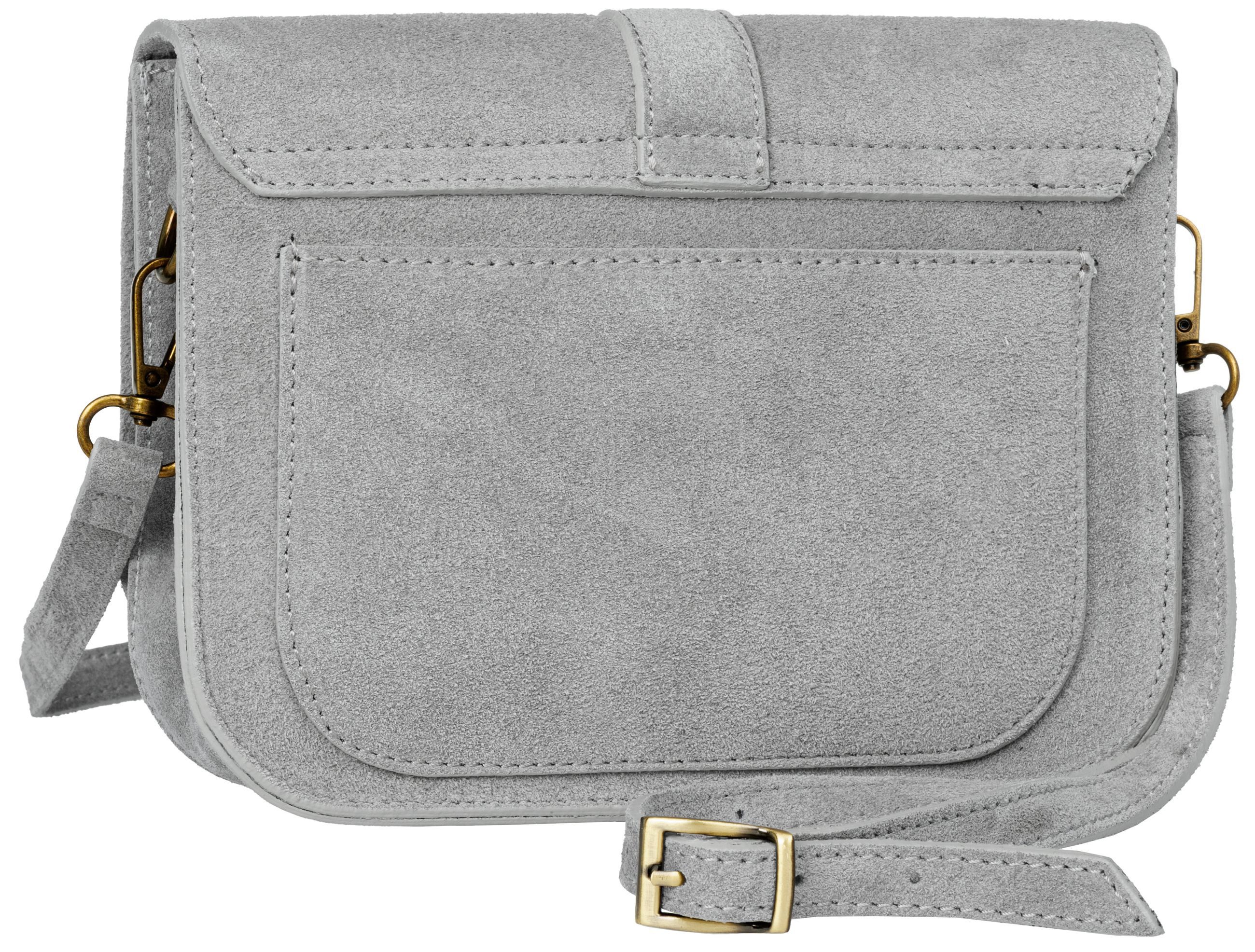 Caspar Umhängetasche Oktoberfest Damen Dirndl Trachttasche - PREMIUM LINE - Modell No.824, Vintage Stil, 100% Echtleder, angenehmer Tragekomfort - Made in Italy