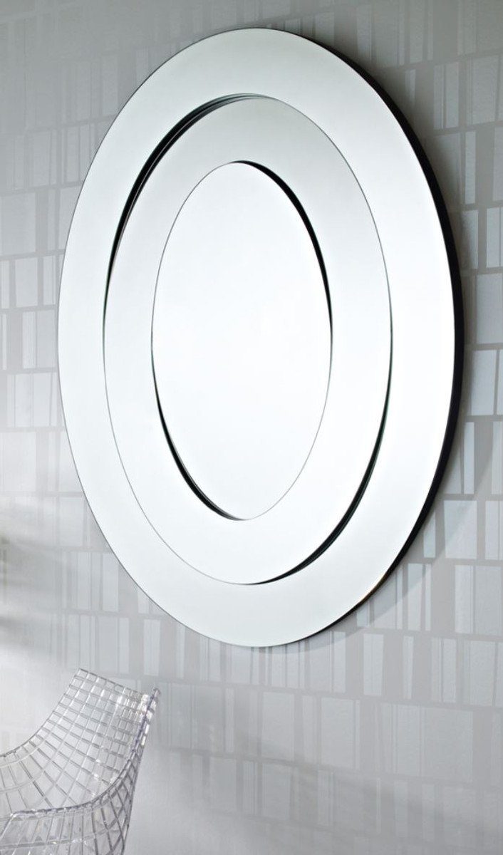 Casa Padrino Wandspiegel Luxus Designer Spiegel / Wandspiegel 95 x H. 123 cm - Luxus Kollektion