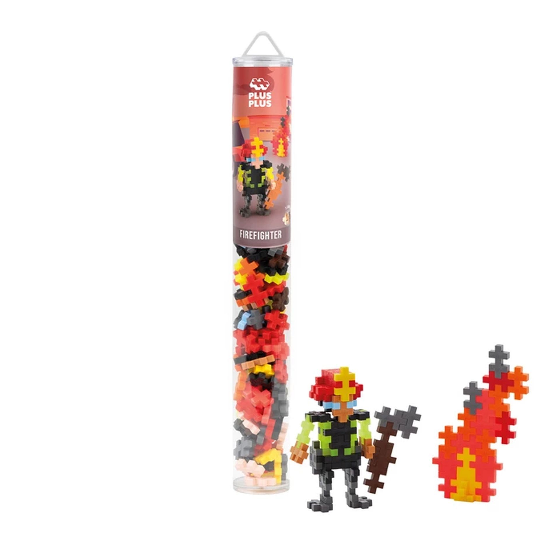 100 Kreativ Bausteine Feuerwehrmann Konstruktionsspielsteine