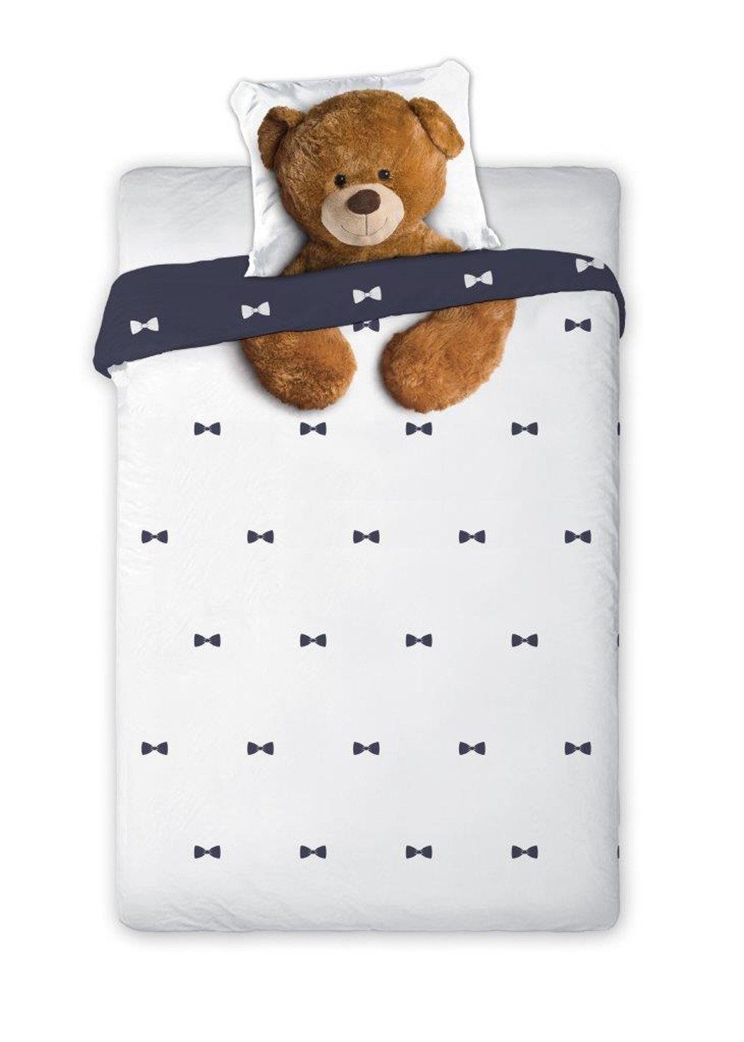 texpot Bettwäsche Teddy Teddybär Bettwäsche Garnitur, 2 teilig