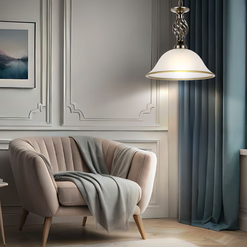 GLOBO LIGHTING Hängeleuchte, Leuchtmittel nicht inklusive, günstig online kaufen