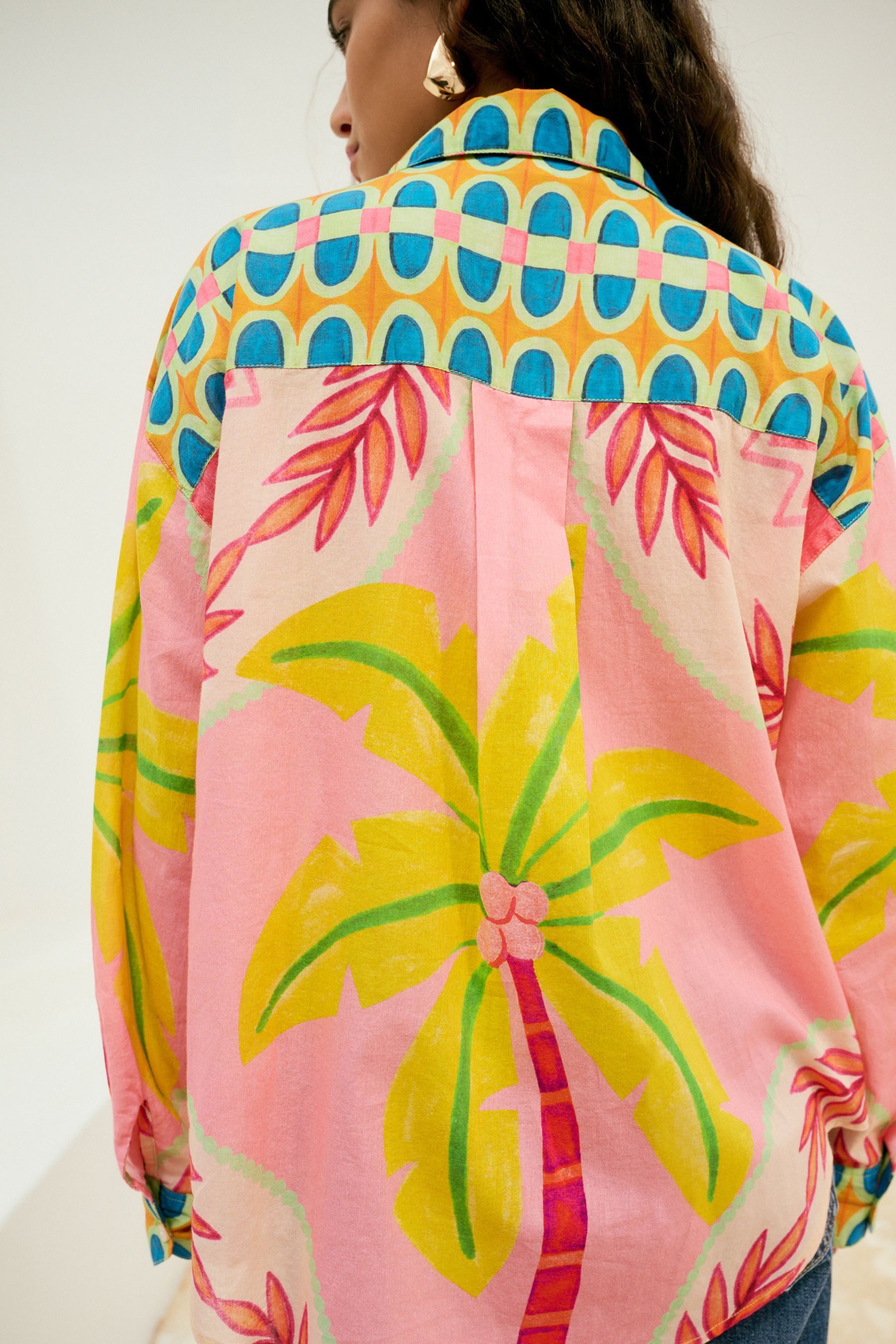 Next Langarmhemd Leichte Strandbluse aus 100 % günstig online kaufen
