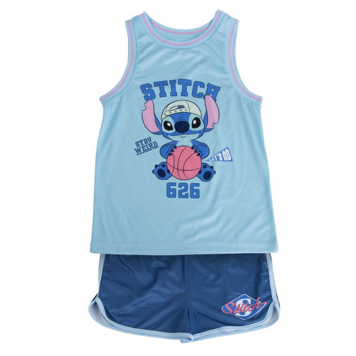 Lilo & Stitch Trainingsanzug - Kinder 2 Teilig Sportbekleidung Schule Freizeit (2-tlg)