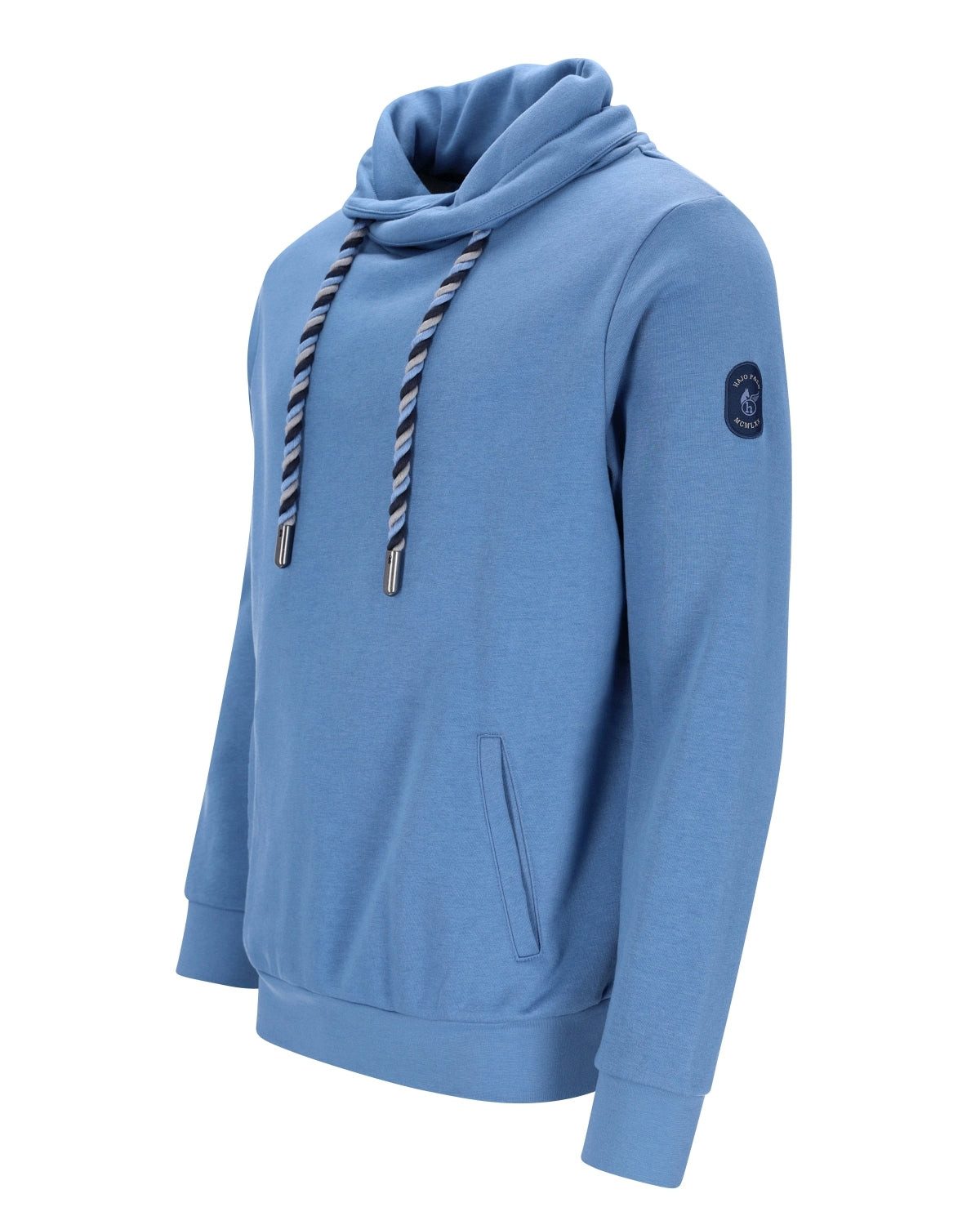Hajo Sweatshirt Sweatshirt mit Schalkragen - stay fresh-Qualität