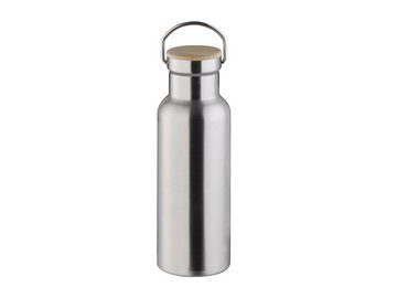 APS Thermoflasche, 2er-SET Thermosflaschen aus Edelstahl, Trinkflasche wandern, 500ml