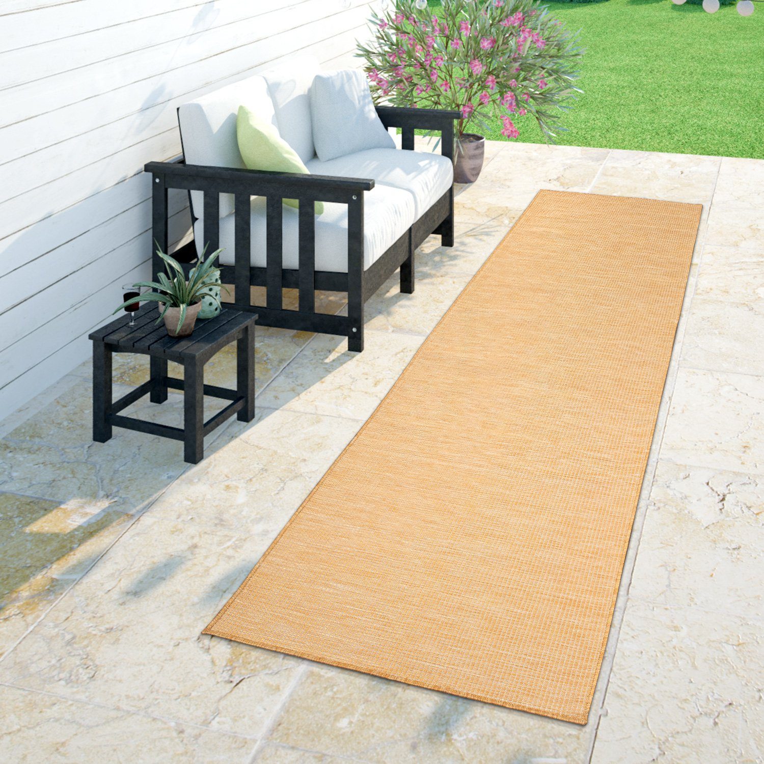 Outdoorteppich In- & Outdoor-Teppich Flachgewebe mm 8 Für Höhe: TT rechteckig, Home, Wohnzimmer