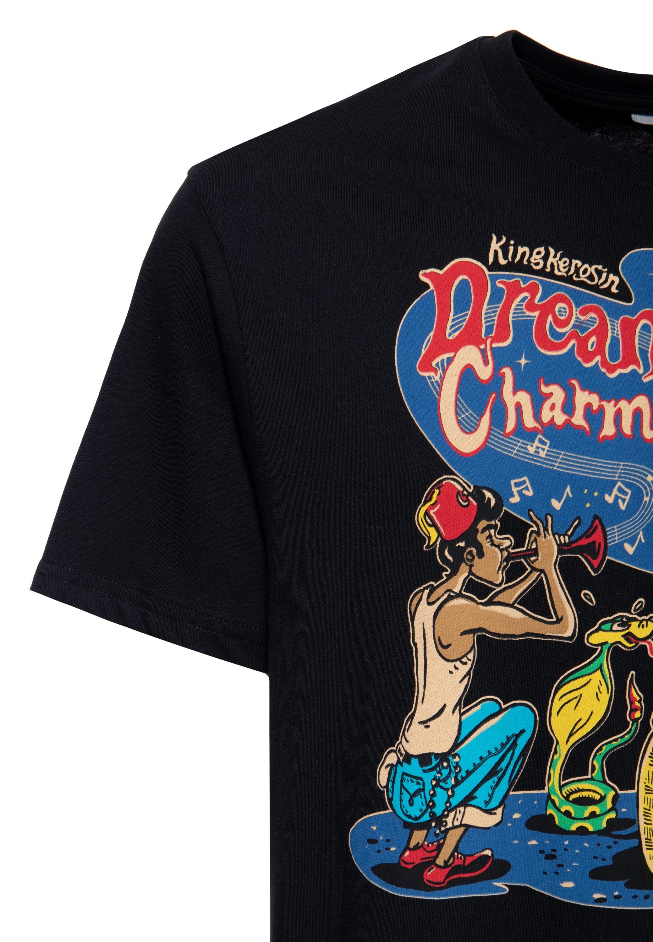 KingKerosin Print-Shirt Dream Charmer (1-tlg) mit retro Comic-Print