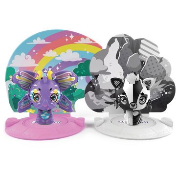 Spin Master Spielwelt Zoobles Rainbow Schmetterling und Black and White Fuchs