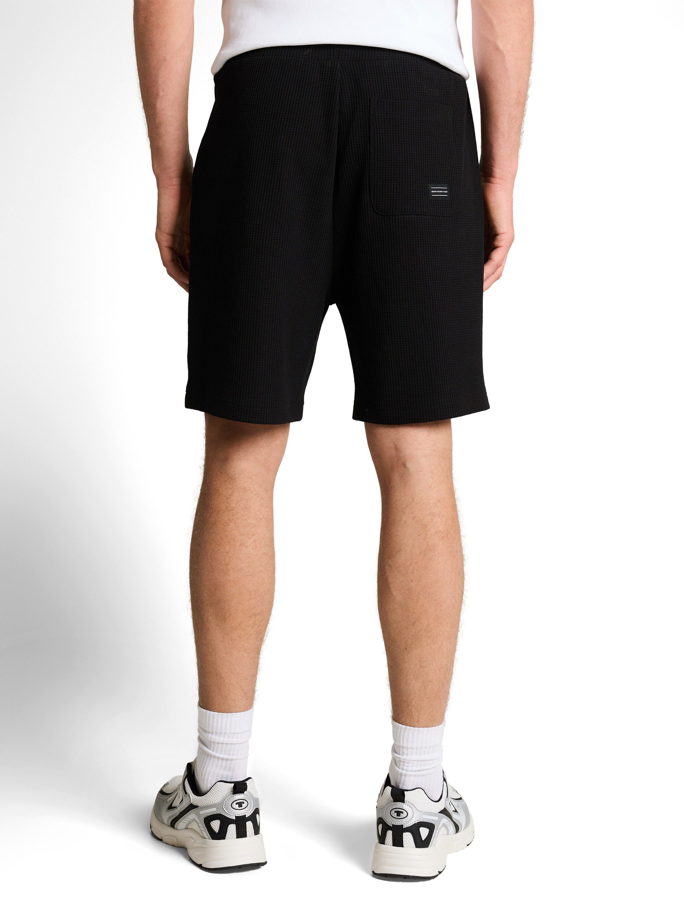 TOM TAILOR Denim Relaxshorts in Struktur-Optik