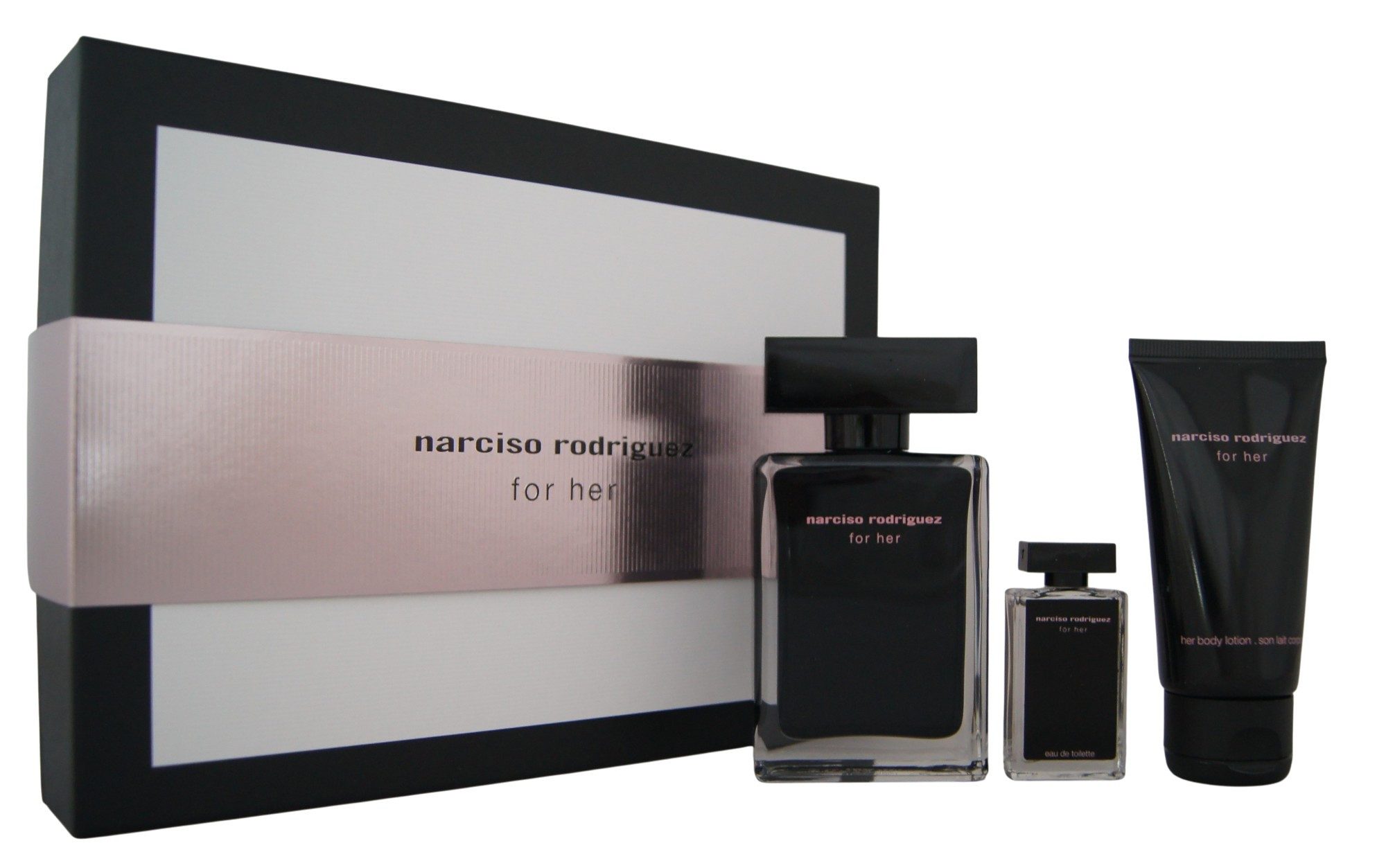 Narcisco Rodriguez Duft-Set narciso rodriguez For Her Туалетная вода edt 50ml + 7,5ml & BL 50ml, 1-tlg.