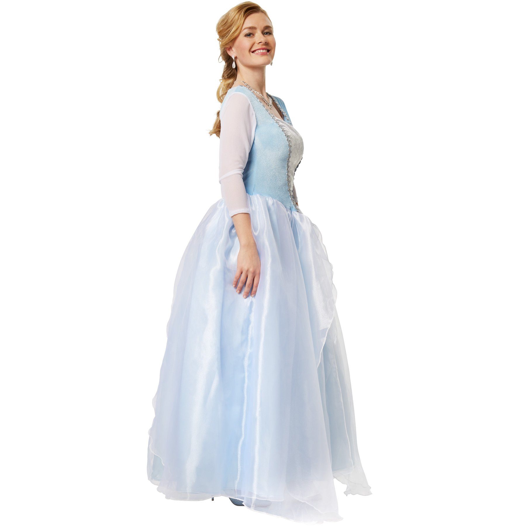 dressforfun Kostüm Frauenkostüm Edles Prinzessinnenkleid Cinderella, Ballkl günstig online kaufen