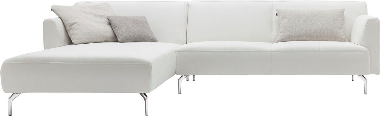 hülsta sofa Ecksofa cm hs.446, minimalistischer, Optik, 317 Breite schwereloser in