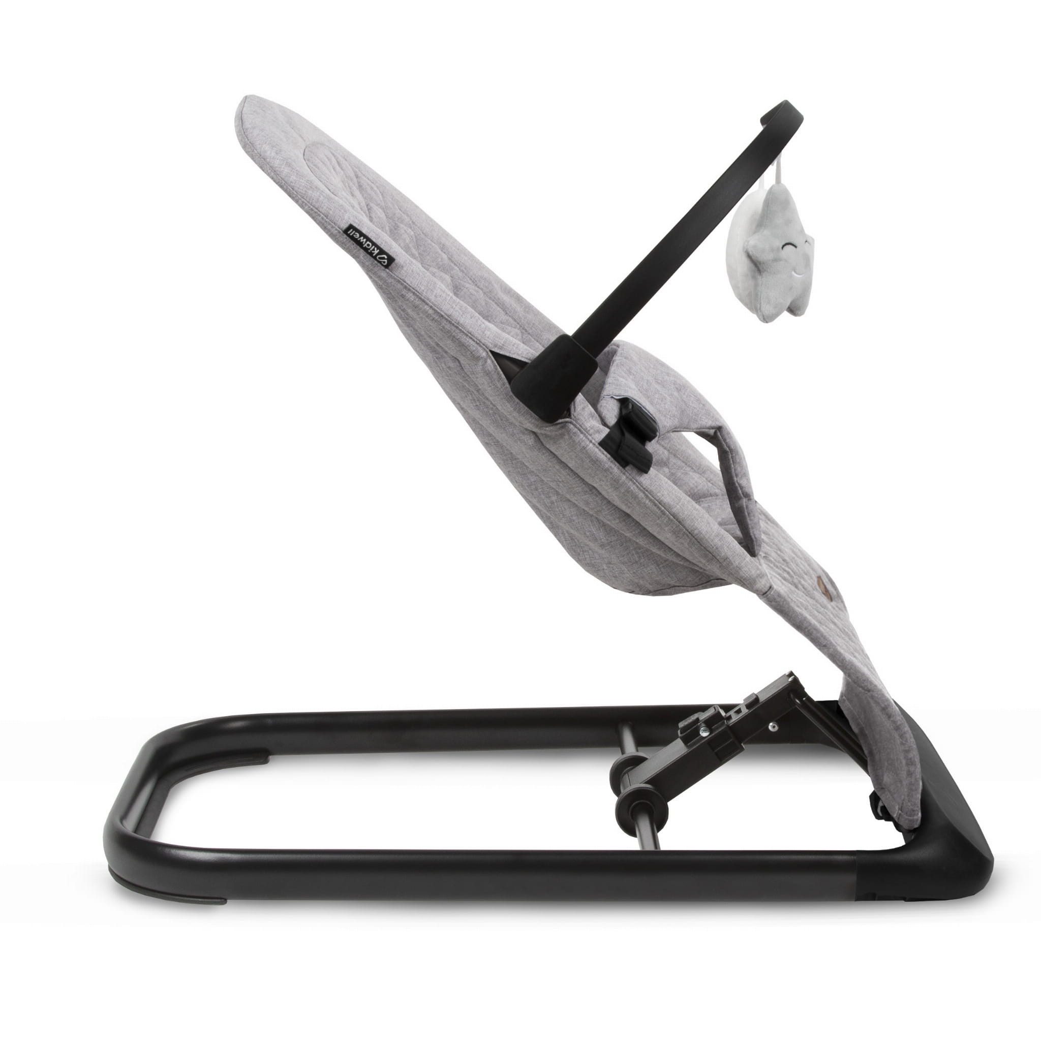 COIL Babywippe Baby Bouncer, Babyschaukel, Schaukelstuhl, 3-Stufen-Verstellung, Anti-Rutsch-Elemente, ergonomische Polsterung