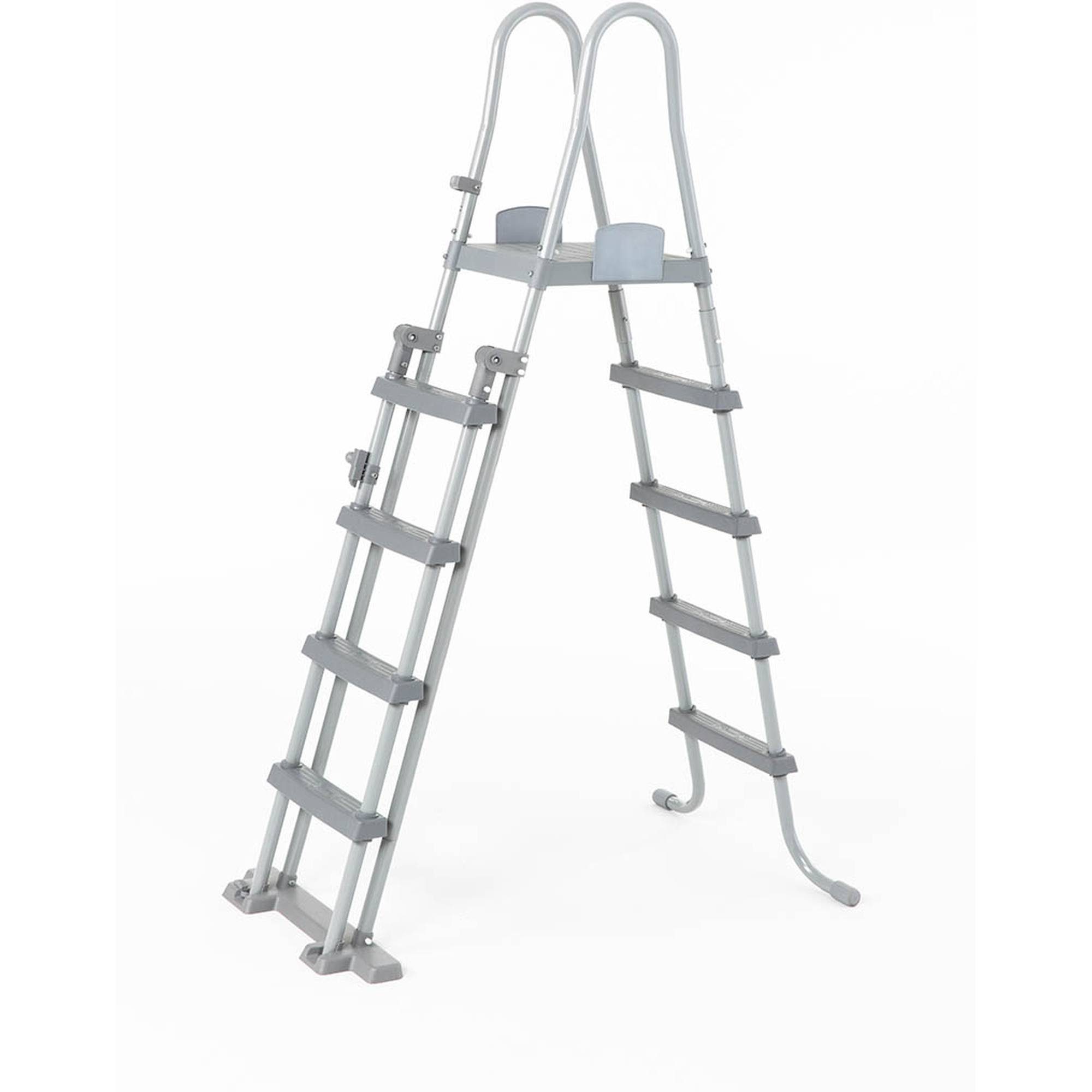 BESTWAY Pool-Sicherheitsleiter Pool-Sicherheitsleiter für Becken bis 132 cm (Komplett-Set, 1-St)
