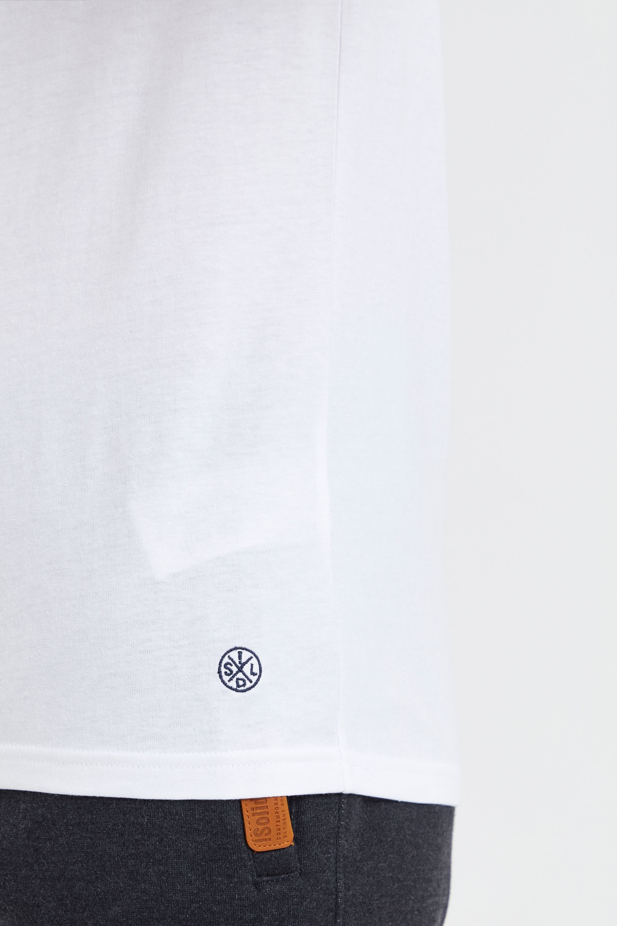!Solid Rundhalsshirt SDSascha T-Shirt in Tricolor Streifenoptik