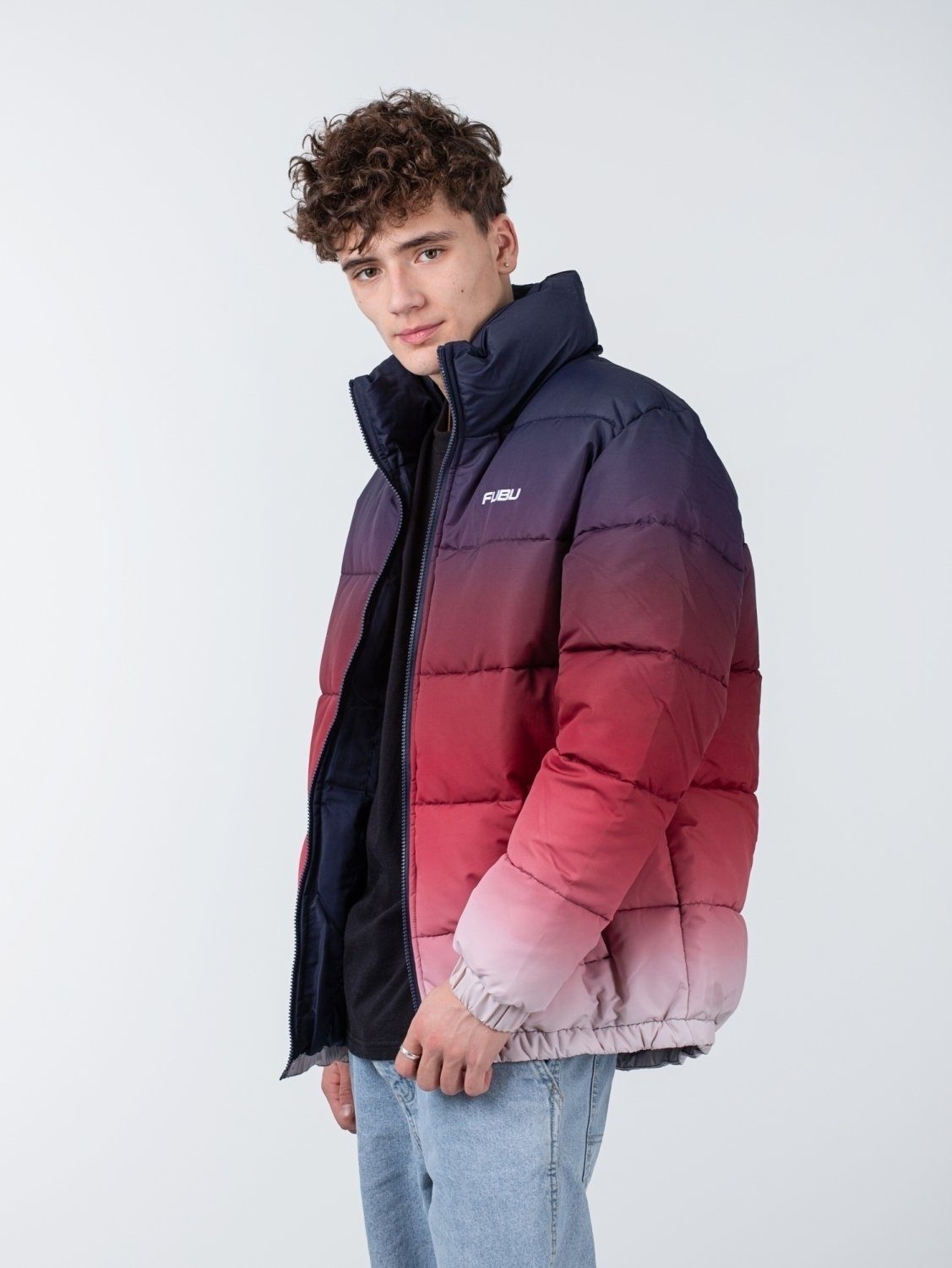 Fubu Winterjacke FUBU Coporate Gradient Puffer günstig online kaufen