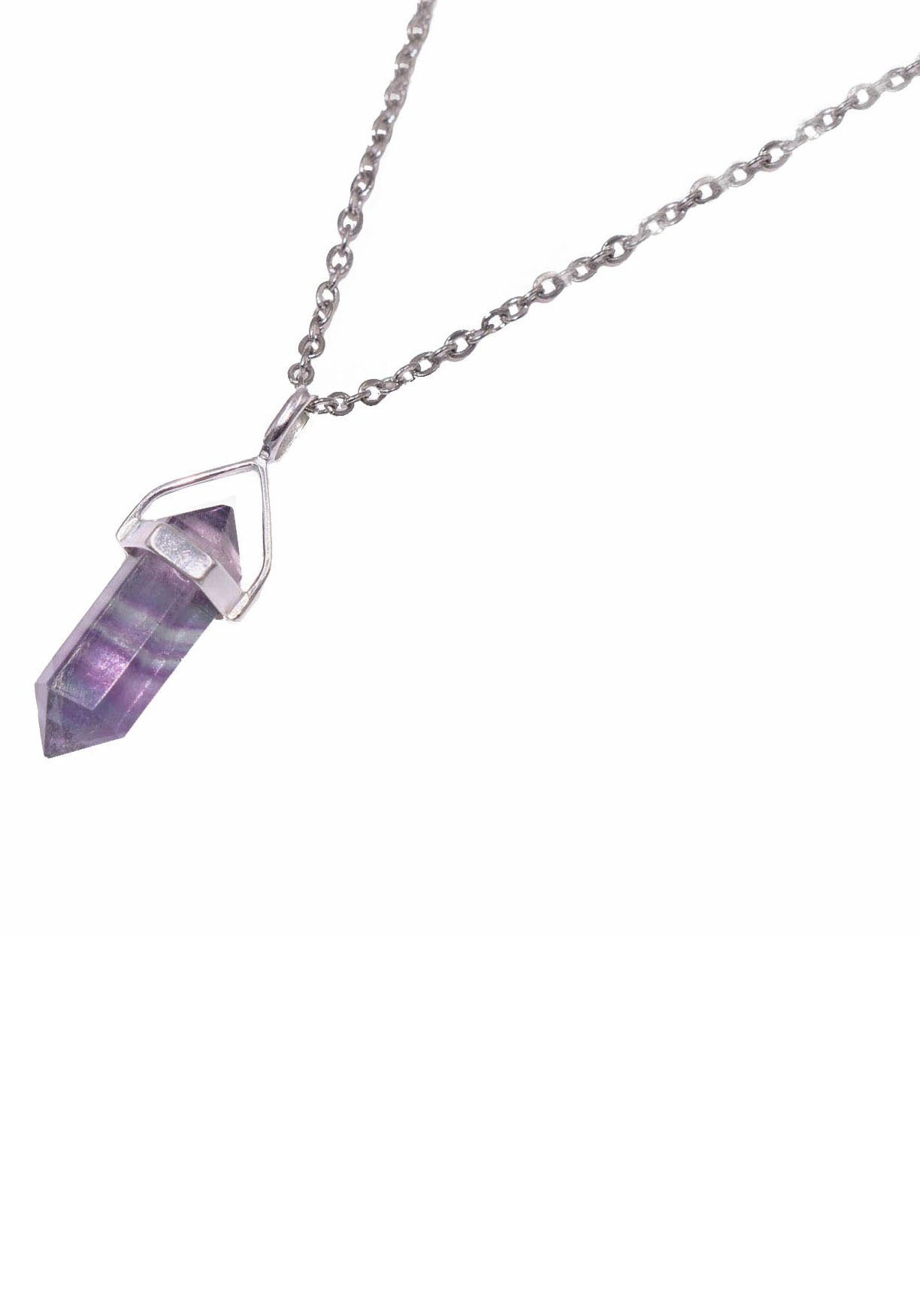 Kette mit Anhänger Schmuck Geschenk Hexagon