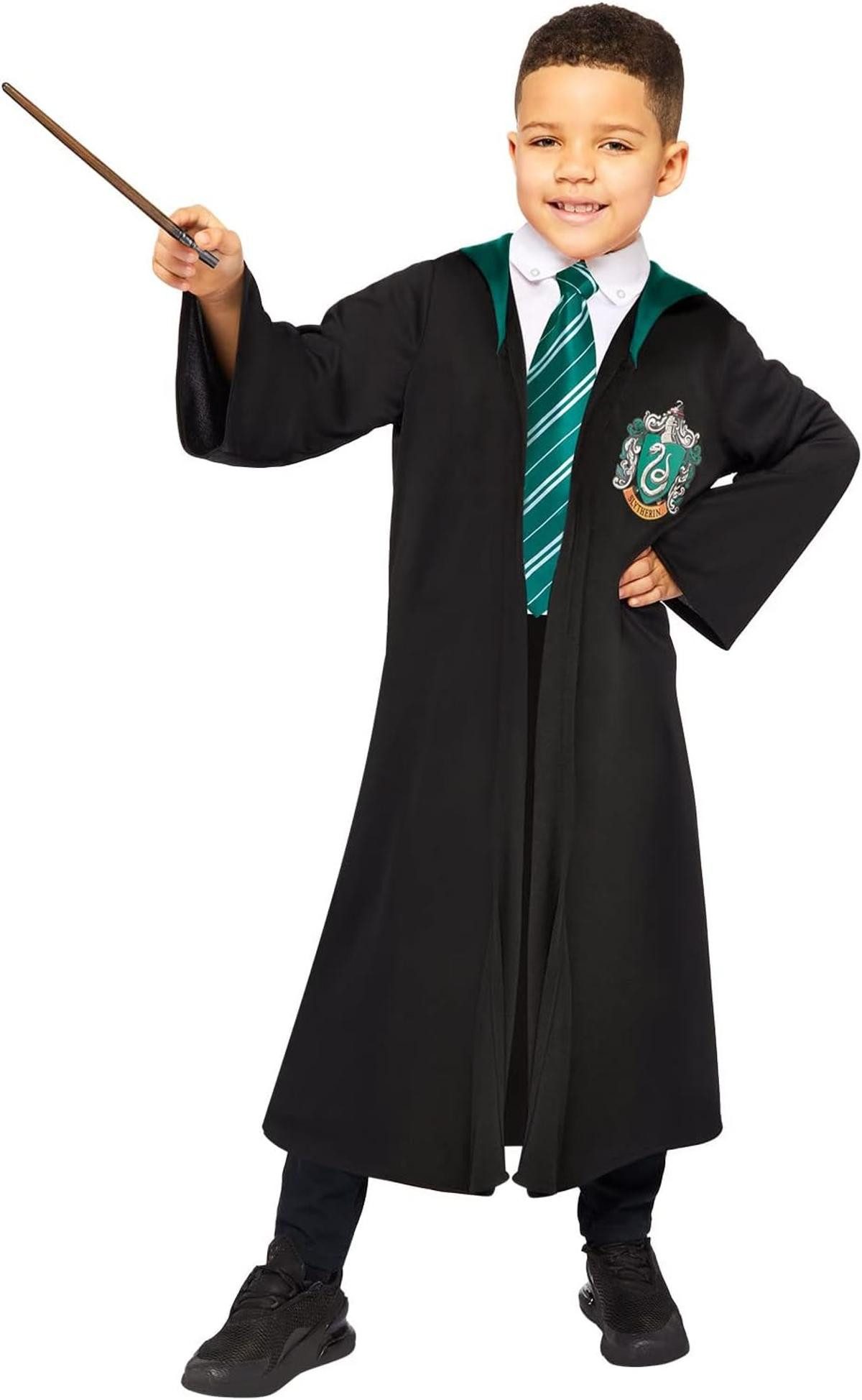 Kostüm amscan Harry Potter Slytherin Kostüm Schulrobe 6-8 Jahre Fasching