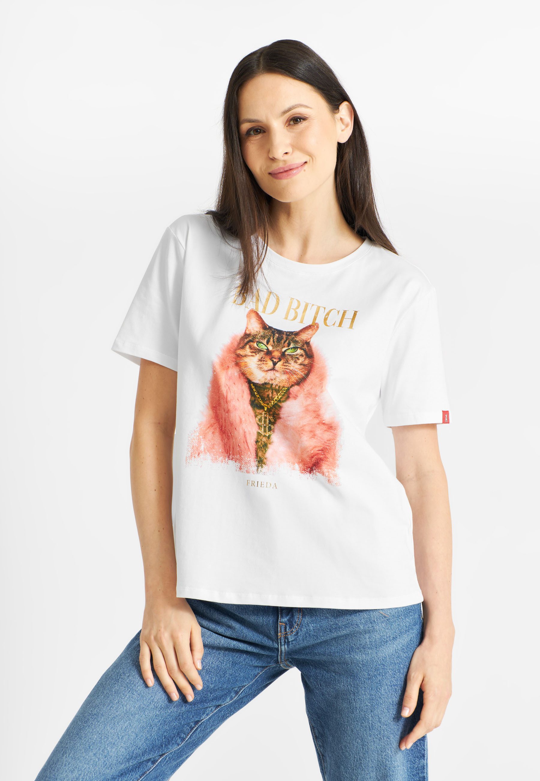 Frieda & Freddies NY Print-Shirt T-shirt günstig online kaufen