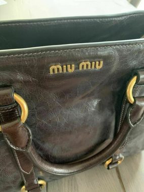 Miu Miu Schultertasche MIU MIU BAG TASCHE SHOPPER ANTIQUE Crossbody Handbag Shoulderbag Schul