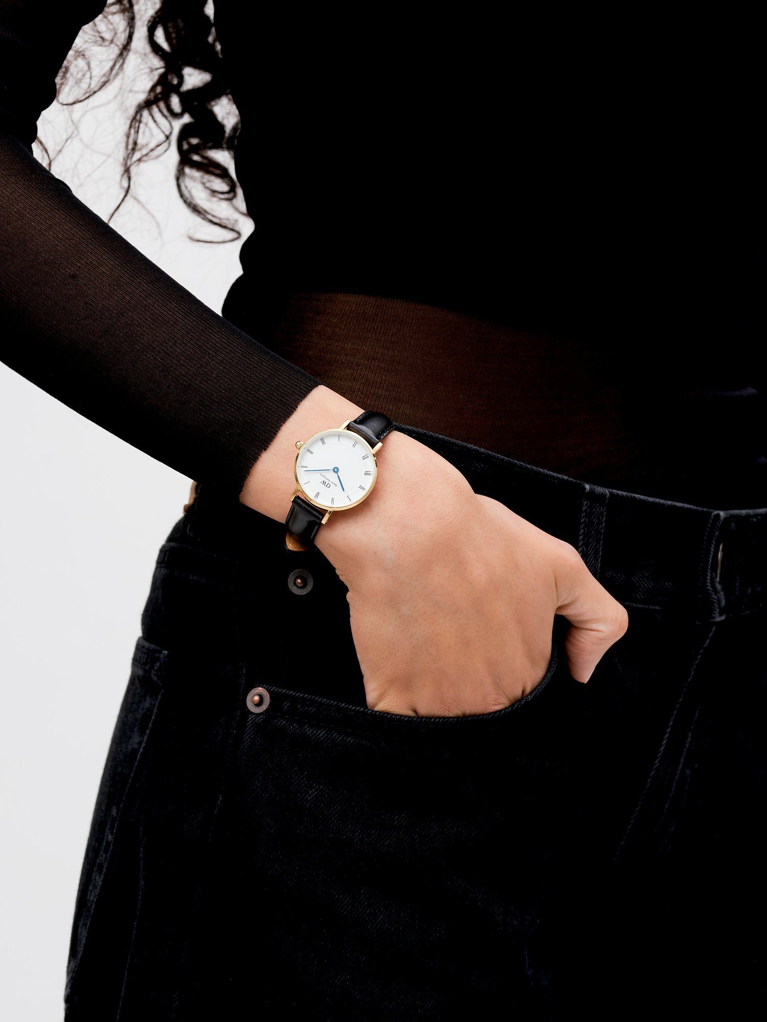 Daniel Wellington Quarzuhr Daniel Wellington Damen-Uhren Analog Quarz, Klassikuhr