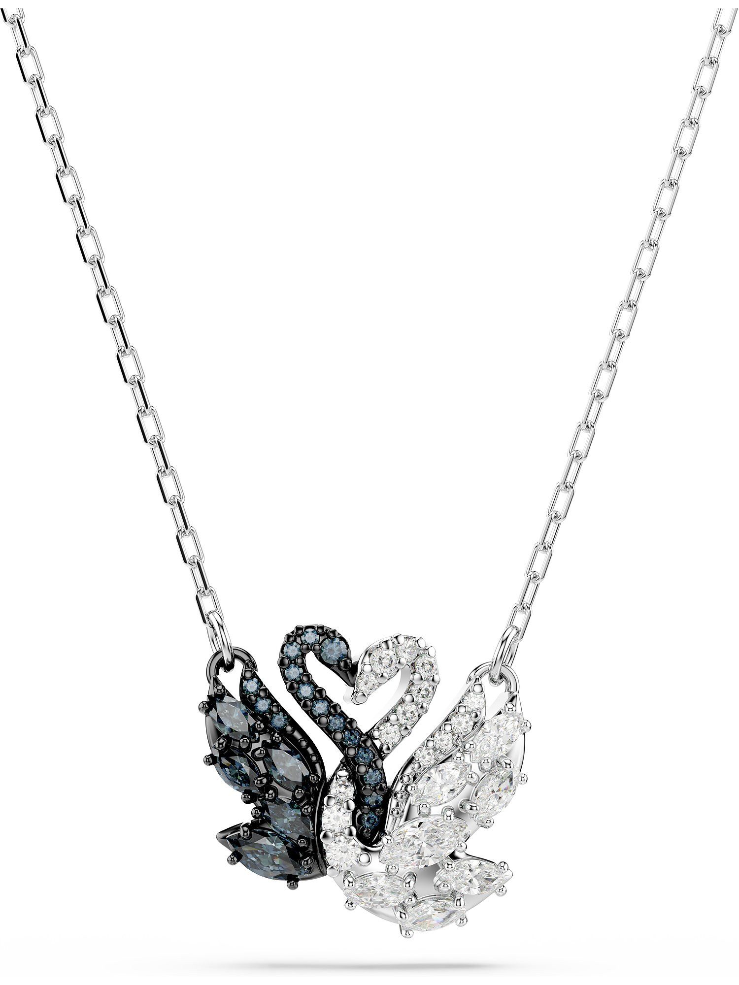 Swarovski Collier Swarovski Damen-Kette Metall Swarovski-Kristall günstig online kaufen