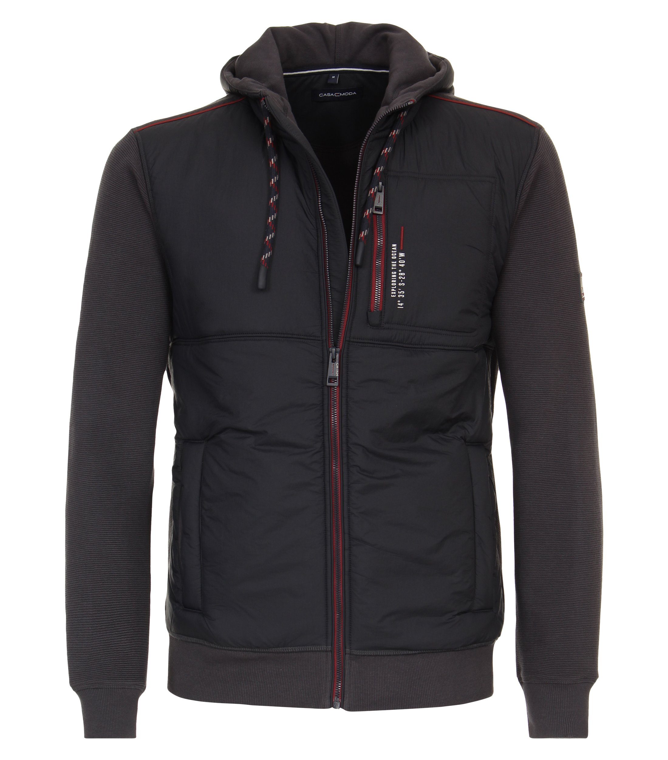 Sweatjacke CASAMODA Sweatjacke uni