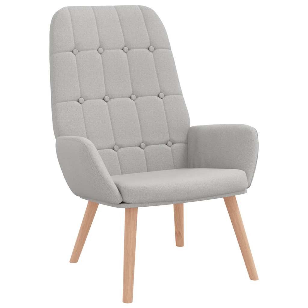 vidaXL Sessel Relaxsessel Wolkengrauer Stoff (1-St) günstig online kaufen