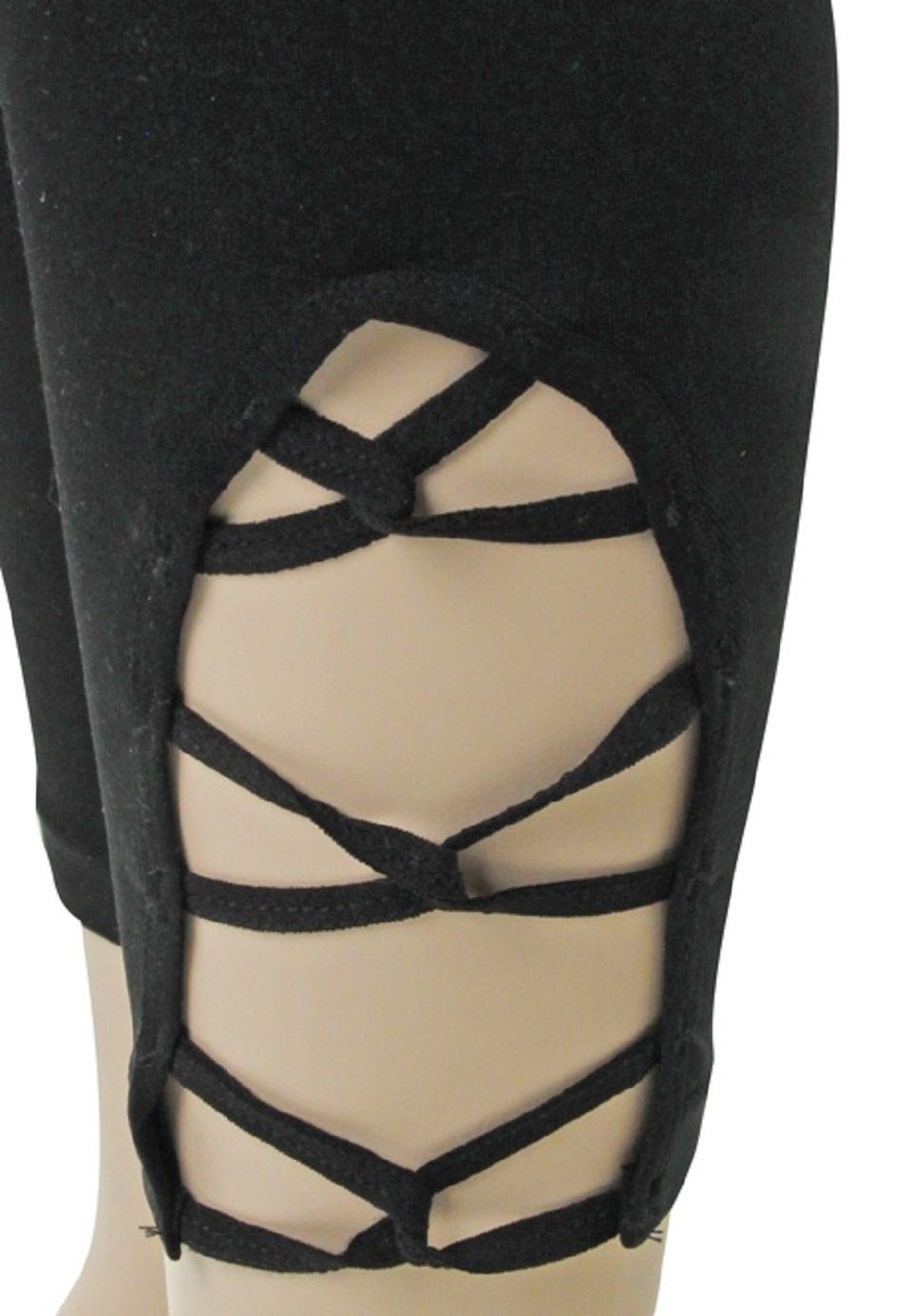 Capelli New York Yogaleggings 7/8 Sport Leggings mit cut outs