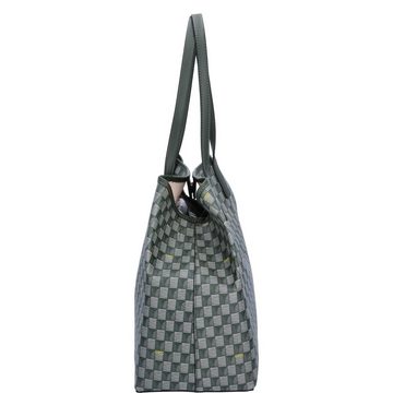 Guess Umhängetasche GUESS Damen Shopper Vikky Olive Logo (1-tlg)